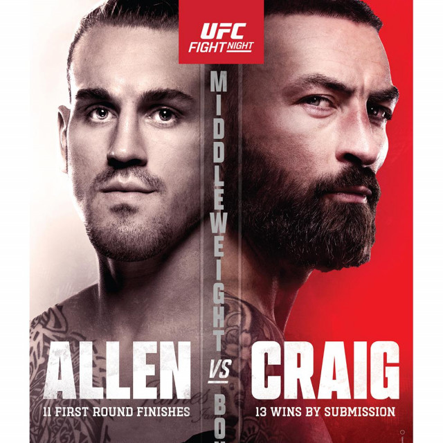 Brendan Allen vs. Paul Craig