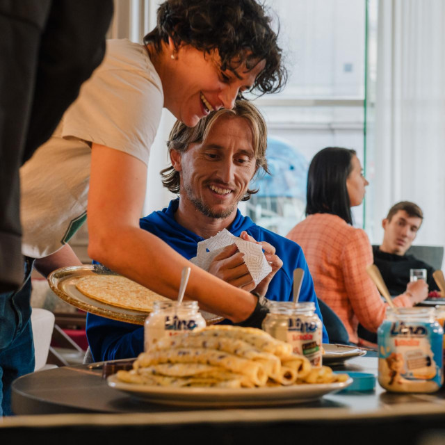 Luka Modrić, ambasador Lino Lade