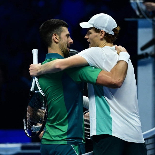 Novak Đokovic i Jannik Sinner