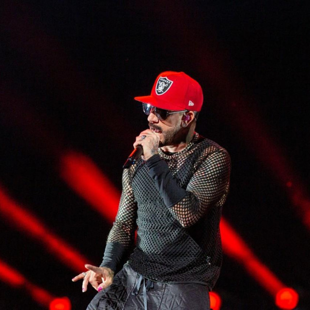 AJ Mclean na koncertu Backstreet Boysa