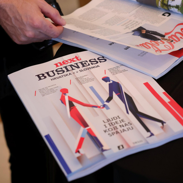 Hanza Media i slovensko Delo predstavili su prvi hrvatski-slovenski poslovni magazin Next Business Hrvatska - Slovenija