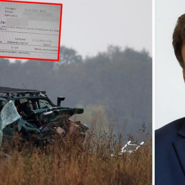 Mario Banožić; Nalaz iz vinkovačke bolnice