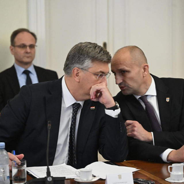 Andrej Plenković, Ivan Anušić
