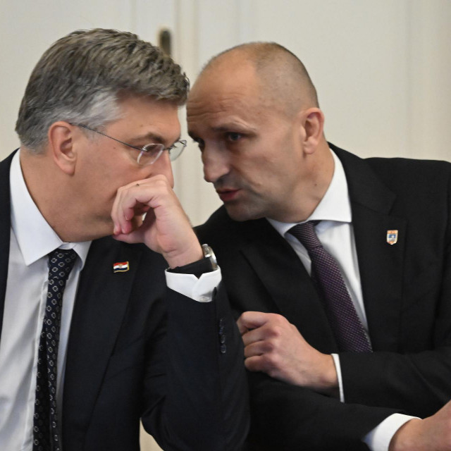 Andrej Plenković, Ivan Anušić