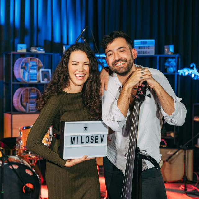 Matej Milošev i Gina Damjanović