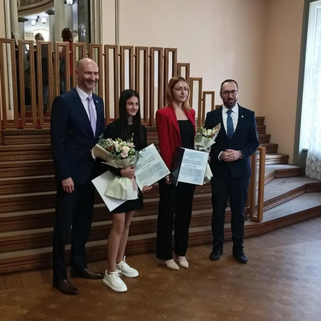 Joško Klisović, Nina Dražin, Dora Kubinger i Tomislav Tomašević