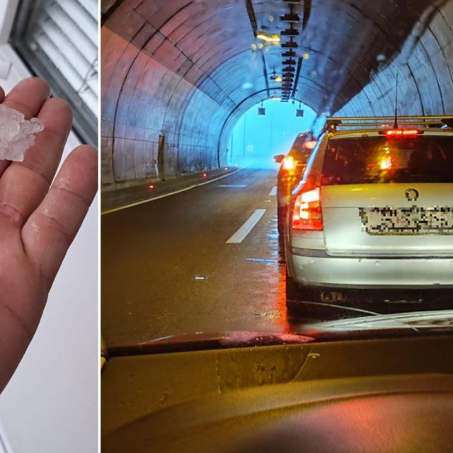 Nevrijeme u splitskom zaleđu