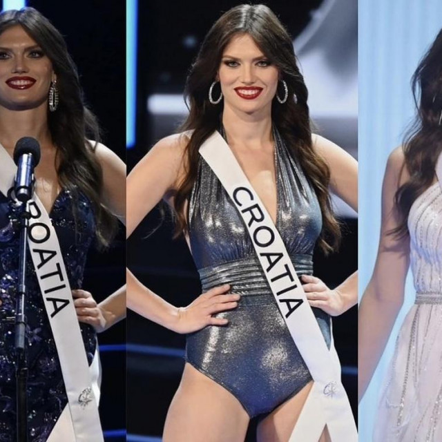 Andrea Erjavec, Miss Universe Hrvatske