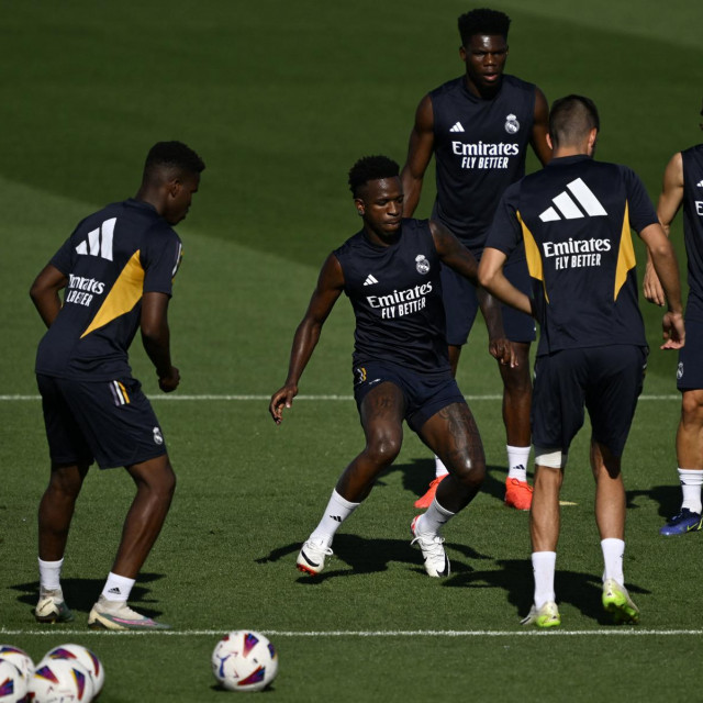 Jude Bellingham, Aurelien Tchouameni, Vinicius Junior, Luka Modrić i Marvel