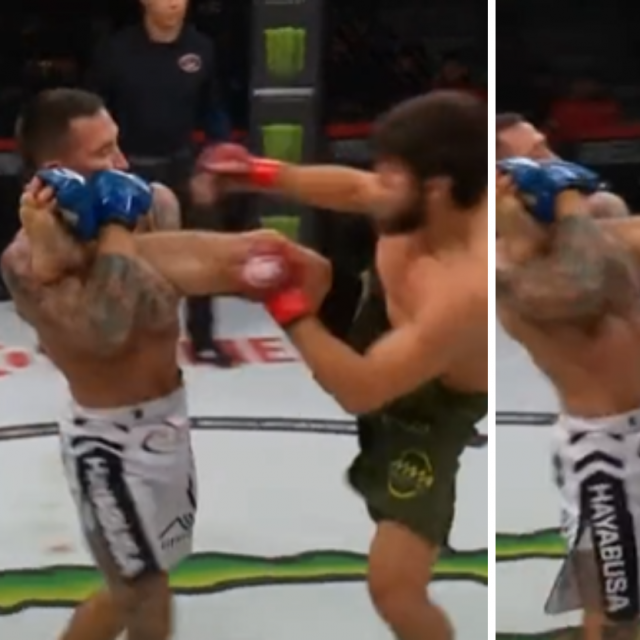 Timur Khizriev (desno) vs. Justin Gonzales