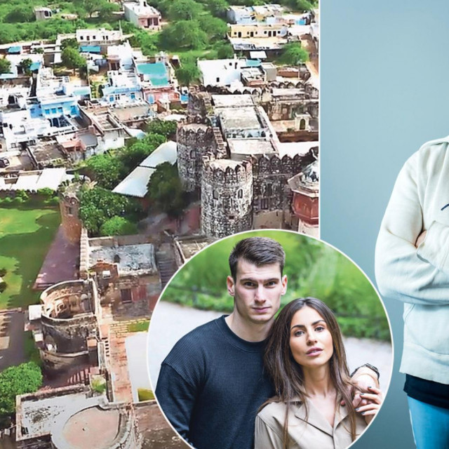 Tvrđava u Indiji, Livaković sa suprugom i Nick Colgan