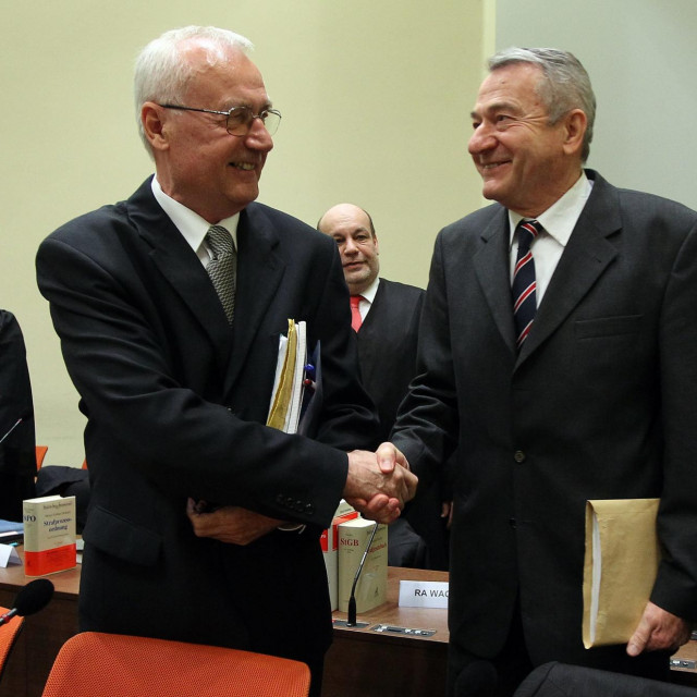 Josip Perković i Zdravko Mustač na suđenju u Njemačkoj