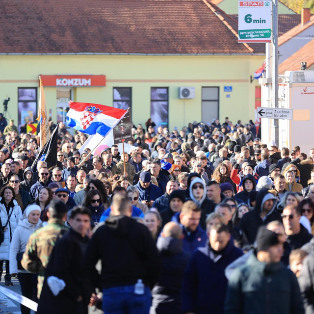 Obilježavanje 32. godišnjice vukovarske tragedije.
 