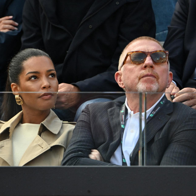 Boris Becker i njegova partnerica Lilian de Carvalho Monteiro 