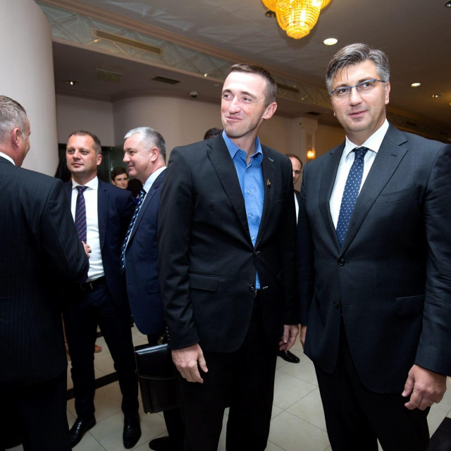 Andrej Plenković i Ivan Penava