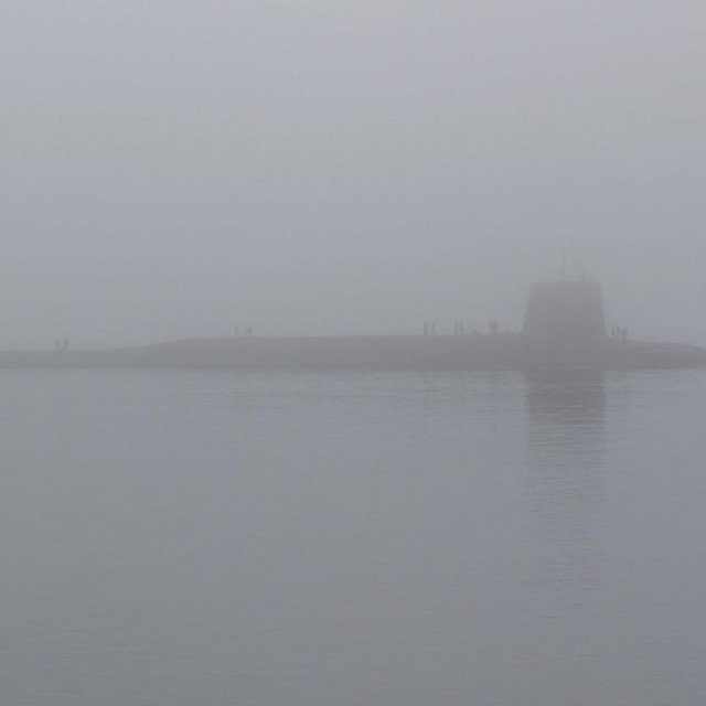 Ilustracija, nuklearna podmornica klase Vanguard HMS Vigilant