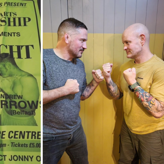 John Kavanagh (lijevo) i Andrew Burrows (desno)