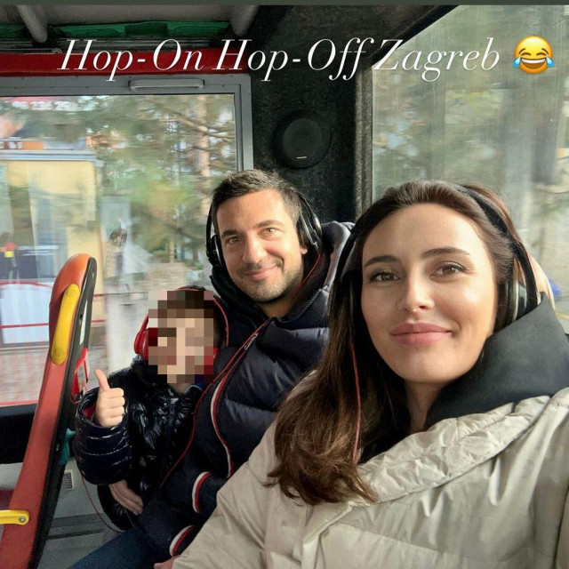 Ivor i Tomislava Vucelić sa sinom Andrejem