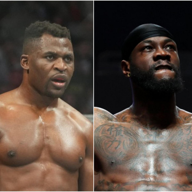 Francis Ngannou i Deontay Wilder