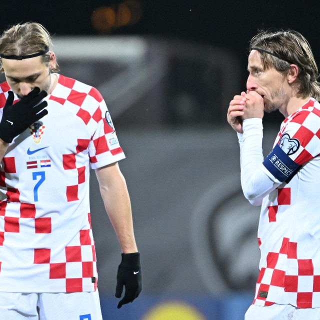 Luka Modrić i Lovro Majer
