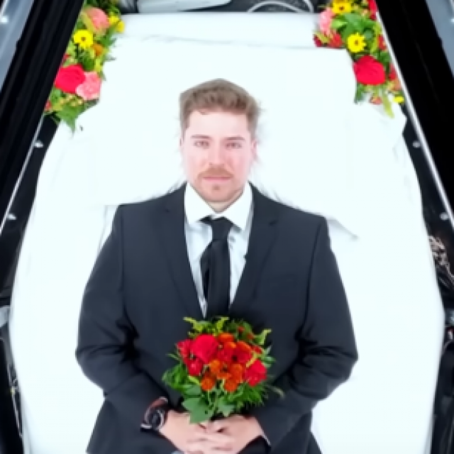 MrBeast zakopan živ