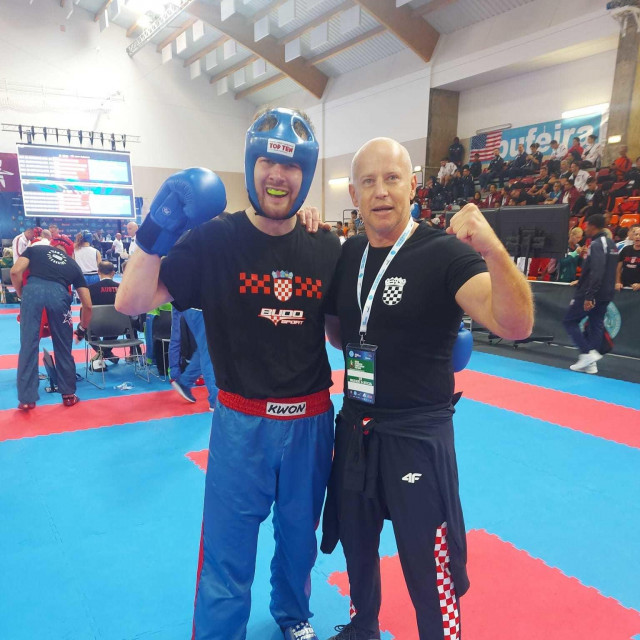 Eman Pozderović i trener Igor Ivošević