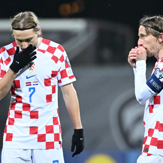 Luka Modrić i Lovro Majer