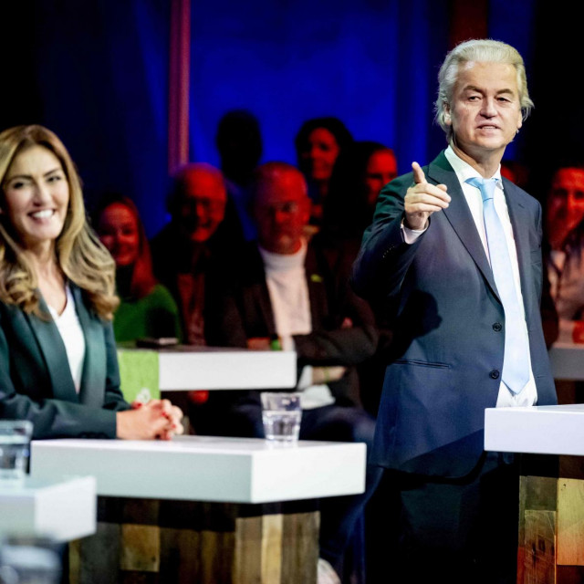 Dilan Yesilgoz i Geert Wilders