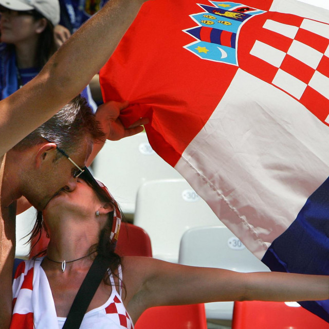 Hrvatski navijači u Nürnbergu 2006.