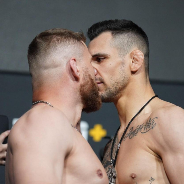 Jan Blachowicz (lijevo) i Aleksandar Rakić (desno)