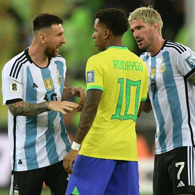 Rodrygo u sukobu s Messijem