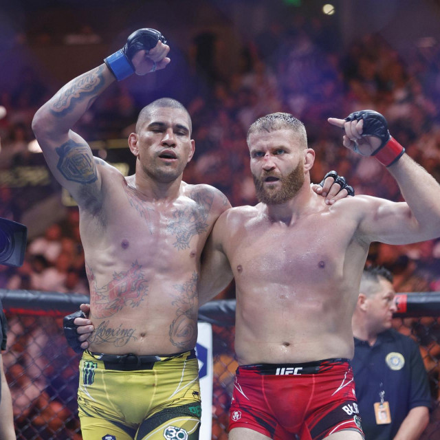 Jan Blachowicz i Alex Pereira