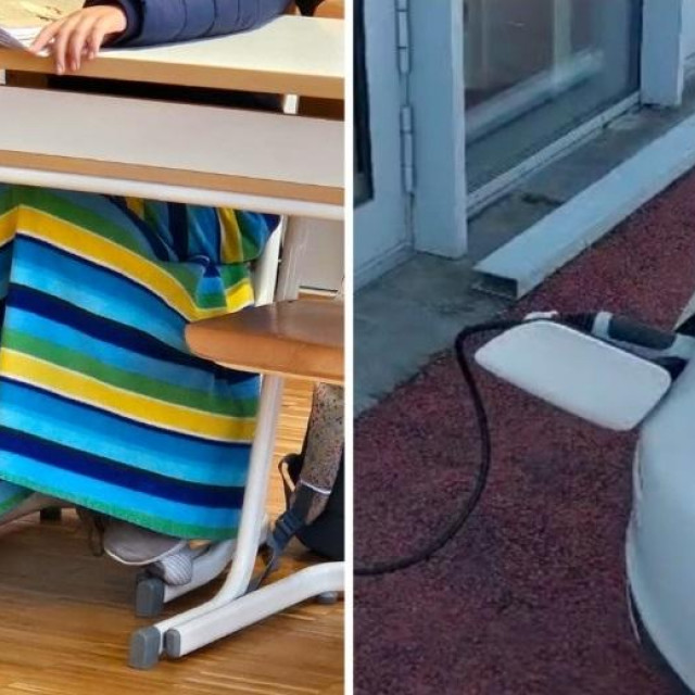 U OŠ Ivanja Reka ne radi grijanje