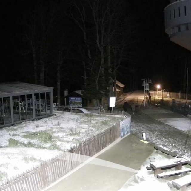 Prvi snijeg na Sljemenu, 24.11.2023.