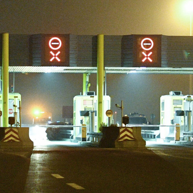 Naplatna postaja Sveta Helena (arhivska fotografija)