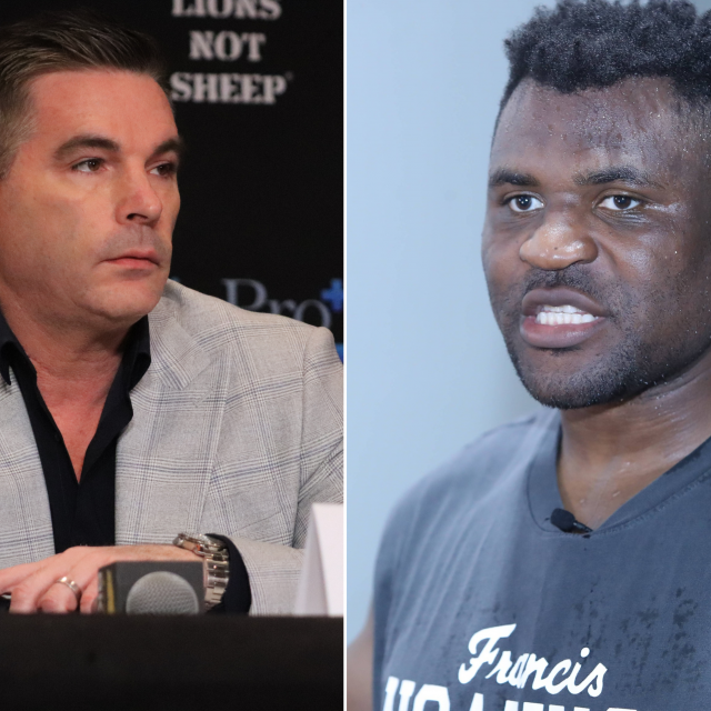 David Feldman i Francis Ngannou