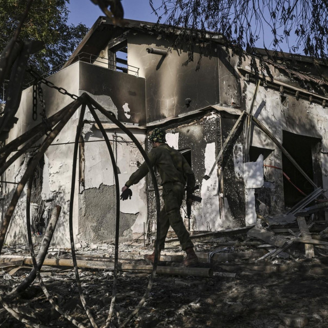 Kibuc u blizini granice s Pojasom Gaze koji je napao Hamas