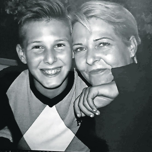 Marco Pašalić s mamom Mirom