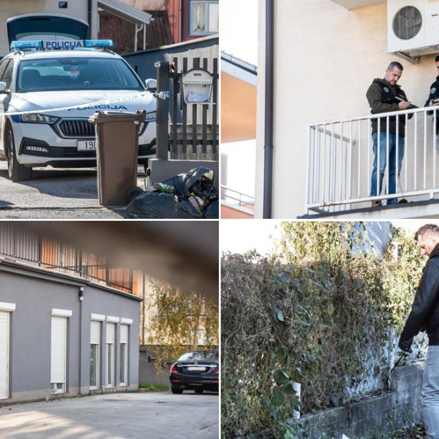 Očevid na mjestu eksplozije u Aninoj ulici u Rudešu