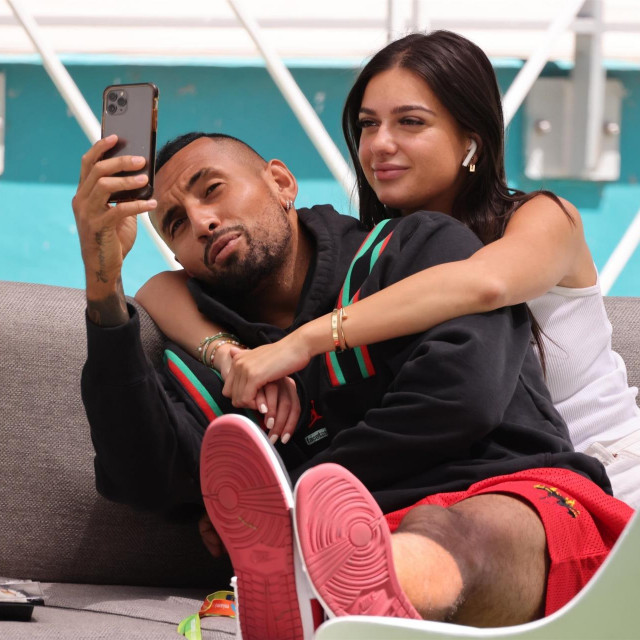 Nick Kyrgios i Costeen Hatzi