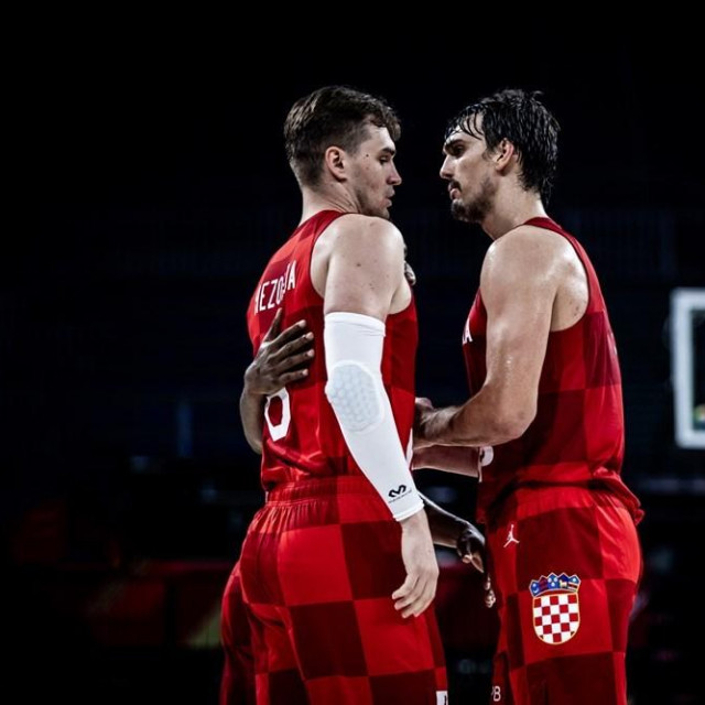 Mario Hezonja i Dario Šarić