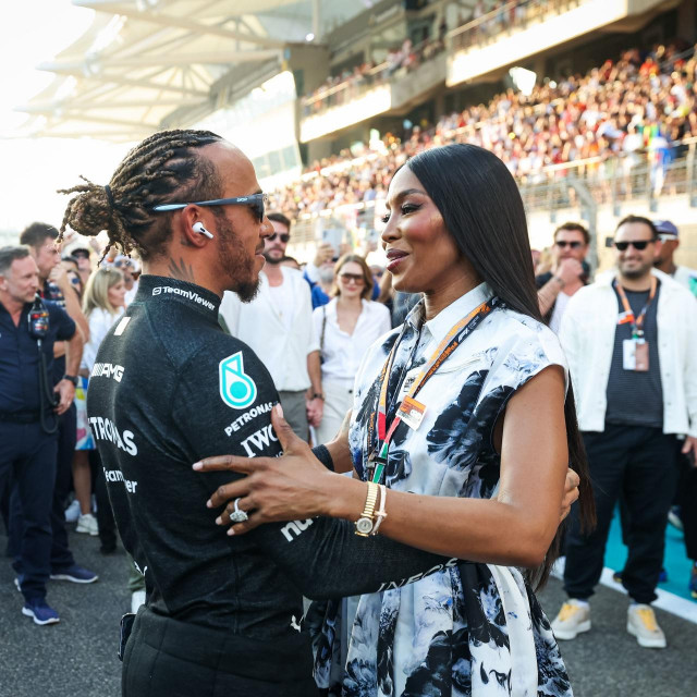 Lewis Hamilton je bio oduševljen susretom sa slavnim supermodelom