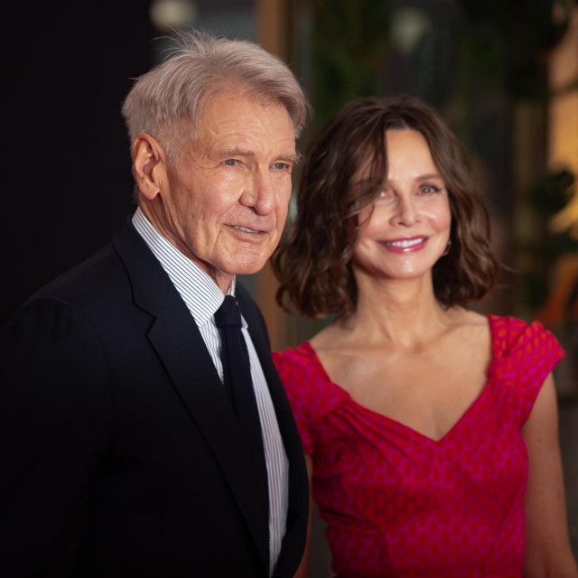 Berlin, GERMANY - Celebrities attending the red carpet of the movie premiere ”Of Indiana Jones and the Dial of Destiny” in Berlin

BACKGRID UK 22 JUNE 2023,Image: 784993598, License: Rights-managed, Restrictions:, Model Release: no, Pictured: Harrison Ford, Calista Flockhart, Credit line: Defrance/BACKGRID/Backgrid UK/Profimedia