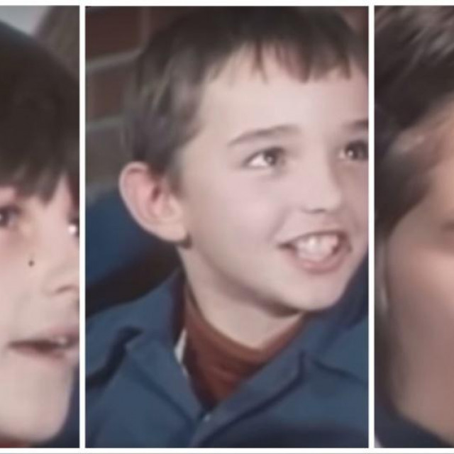 Kadrovi djece iz Beograda 1981. Snimka je postala viralna na društvenim mrežama