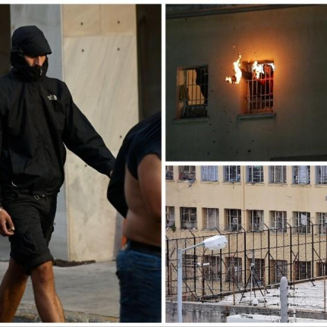 Bad Blue Boysi, grčki zatvor Korydallos