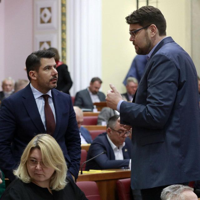 Nikola Grmoja i Peđa Grbin