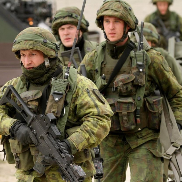 NATO vojnici na vježbi