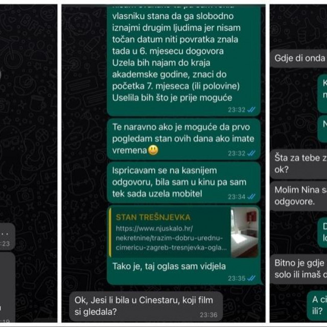 Screenshotovi poruka