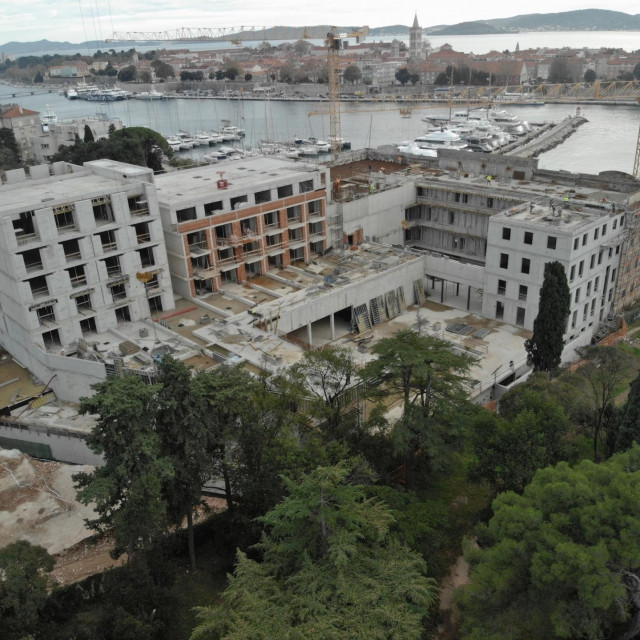 Završetak betonskih radova na hotelu Hyatt Regency Zadar