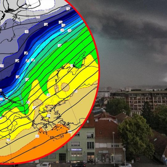 Dolazak hladne fronte/ arhivska fotografija